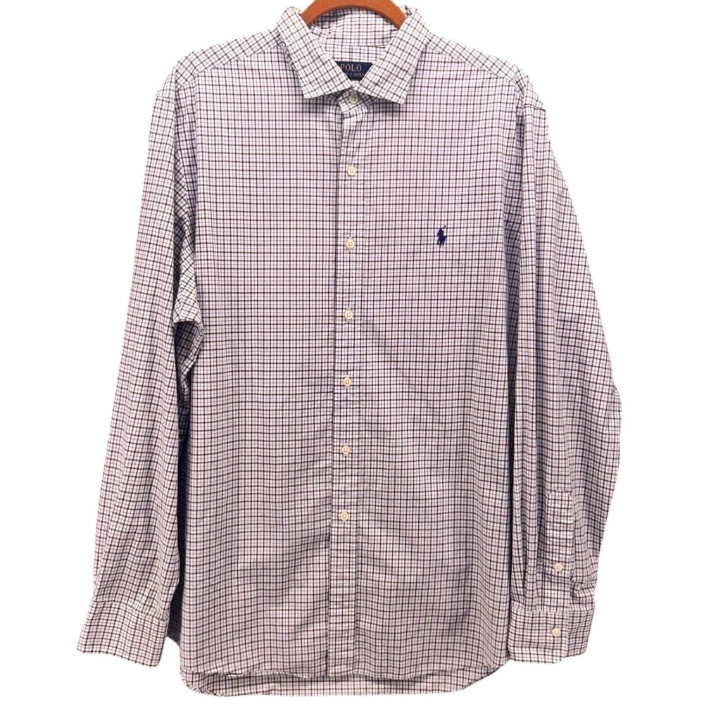 Polo Ralph Lauren Plaid Button Up Shirt XL